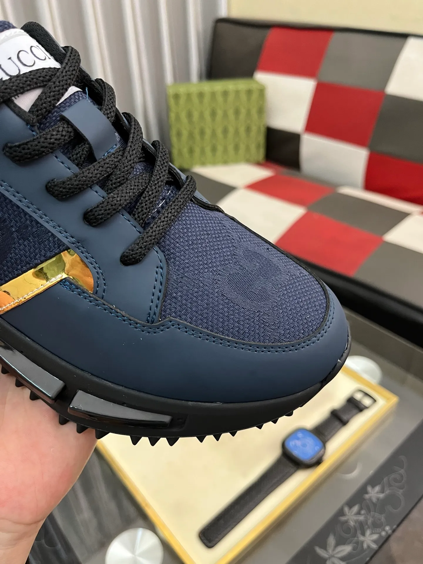 Men's Men's Shoes 💰458⌚️⌚️【GUCCI】Gucci men's latest white shoe series casual shoes! The official website is built 1:1. Upper: Made of imported cowhide, with electric embroidery ➕Inner lining: Made of high-quality first-layer pigskin, soft and comfortable. Picky material selection and exquisite workmanship give you the best enjoyment. Size: 38-44 yards, 4️⃣ colors available.